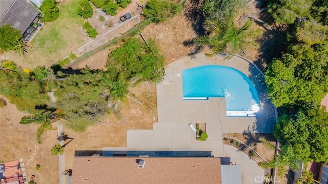 19941 Hiawatha St, Chatsworth, CA 91311 - aerial view of a pool area