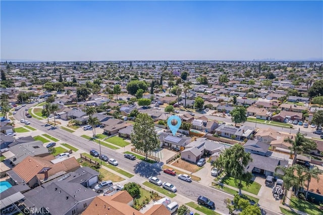 9551 Barkerville Ave, Whittier, CA 90605 - aerial perspective of suburban area
