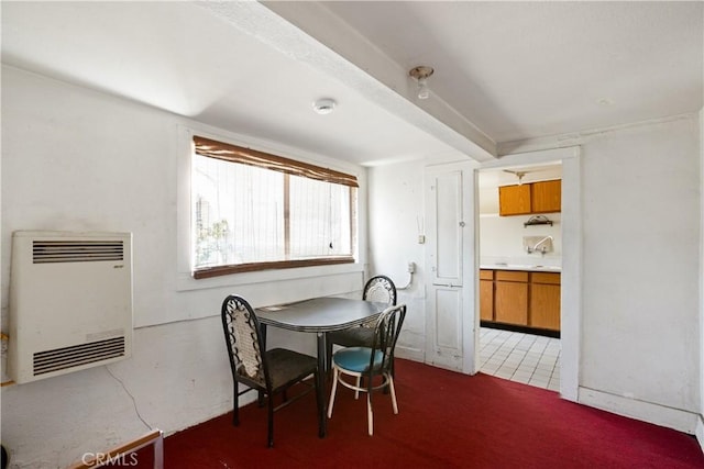 3339 E 4th St, Los Angeles, CA 90063 - dining area featuring heating unit