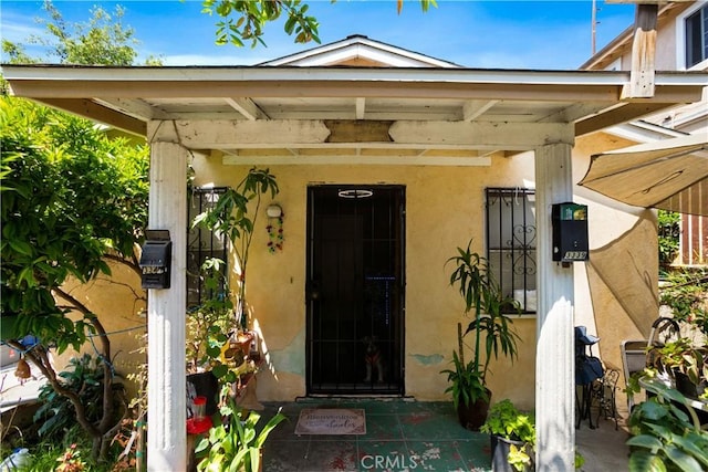 3339 E 4th St, Los Angeles, CA 90063 - property entrance with stucco siding