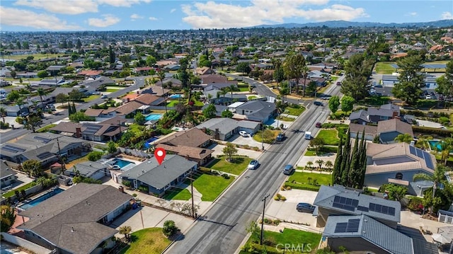 5345 Kenwood Ave, Buena Park, CA 90621 - aerial view of property's location with nearby suburban area