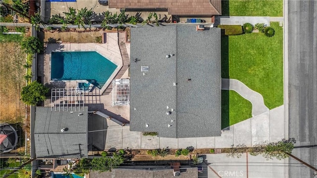 5345 Kenwood Ave, Buena Park, CA 90621 - aerial view of a pool area