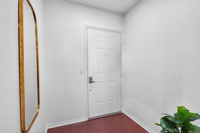2750 Artesia Blvd Unit 337, Redondo Beach, CA 90278 - doorway featuring baseboards and dark wood-type flooring