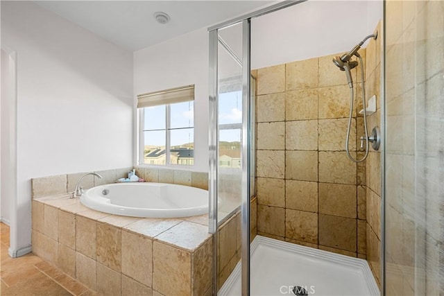 2123 Coconut Pl, Palmdale, CA 93551 - full bath with a shower stall and a garden tub