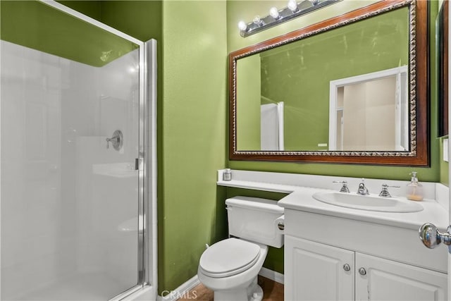 2123 Coconut Pl, Palmdale, CA 93551 - full bathroom featuring a stall shower and vanity