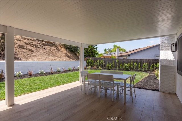 876 Ballina Ct, Newbury Park, CA 91320 - view of patio featuring outdoor dining area
