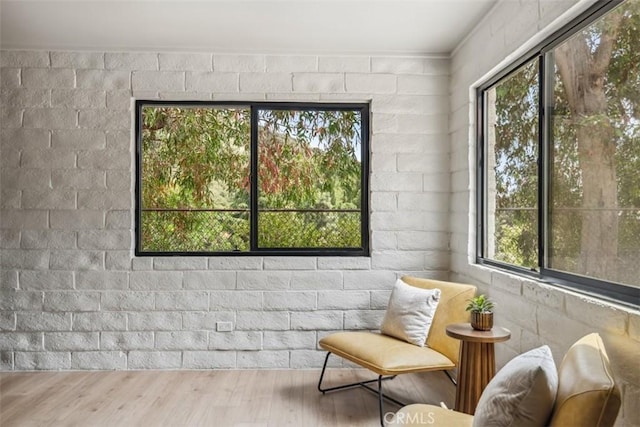 11707 Pendleton Rd, Yucaipa, CA 92399 - sitting room with plenty of natural light and wood finished floors