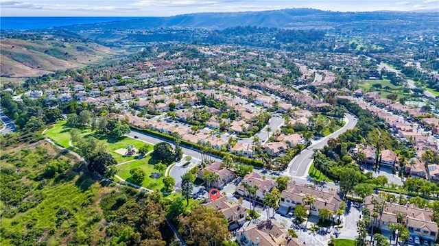 3 Fleurance St, Laguna Niguel, CA 92677 - aerial view of property and surrounding area with nearby suburban area and a mountain backdrop