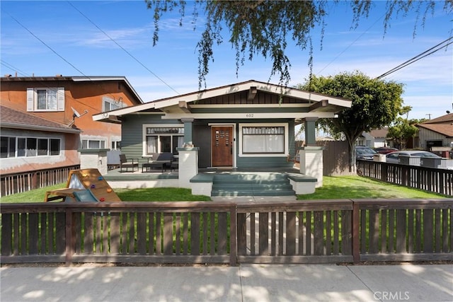602 Stanley Ave, Long Beach, CA 90814 - view of front of home with covered porch