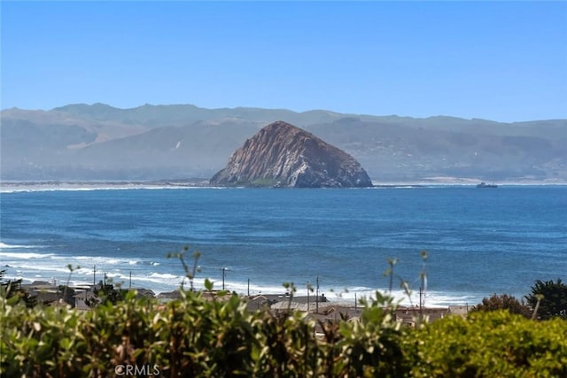 1000 Park Ave, Cayucos, CA 93430 - water view featuring mountains