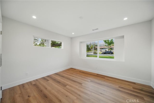 830 Huerta Verde Rd, Glendora, CA 91741 - spare room with baseboards, wood finished floors, and recessed lighting