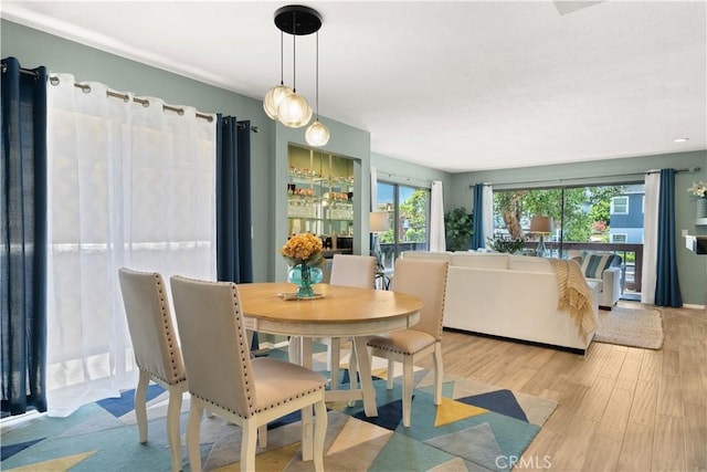 1425 E 2nd St Unit 101, Long Beach, CA 90802 - dining room with wood finished floors