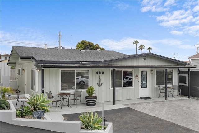 480 Mindoro St, Morro Bay, CA 93442 - back of house with roof with shingles and a patio