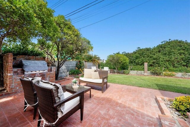 20512 Wayne Ave, Torrance, CA 90503 - view of patio / terrace featuring area for grilling and outdoor lounge area