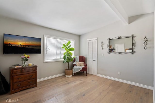 1637 Spreckels Ln, Redondo Beach, CA 90278 - sitting room featuring wood finished floors and baseboards