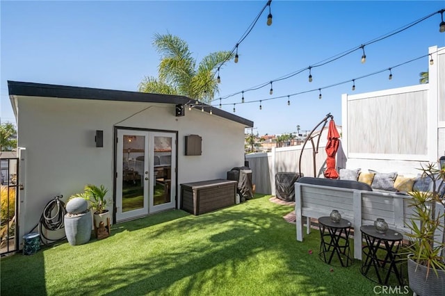 1637 Spreckels Ln, Redondo Beach, CA 90278 - back of house featuring french doors and stucco siding