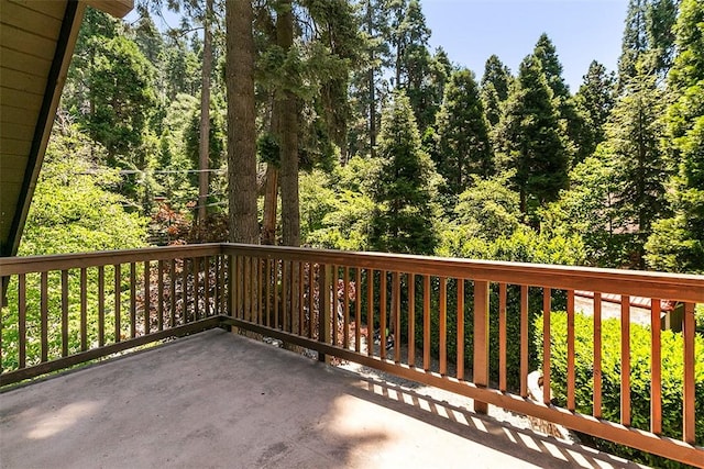 760 Kuffel Canyon Rd, Lake Arrowhead, CA 92385 - balcony with a view of trees