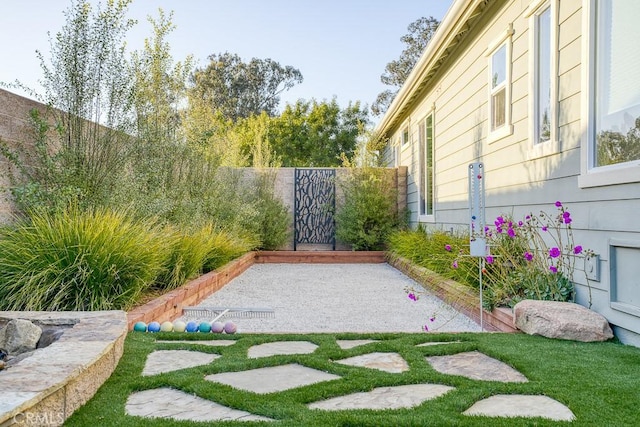 1801 Louise Ln, Nipomo, CA 93444 - view of yard with a bocce ball area