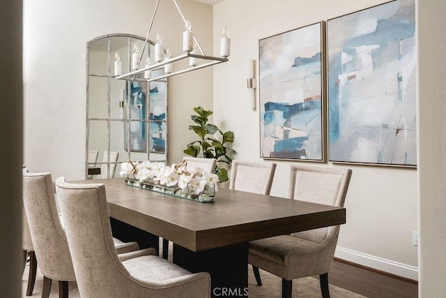 1801 Louise Ln, Nipomo, CA 93444 - dining space with wood finished floors and baseboards