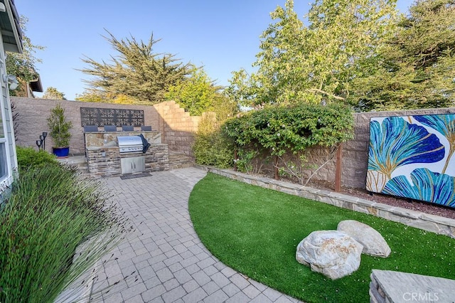 1801 Louise Ln, Nipomo, CA 93444 - fenced backyard with area for grilling and a patio