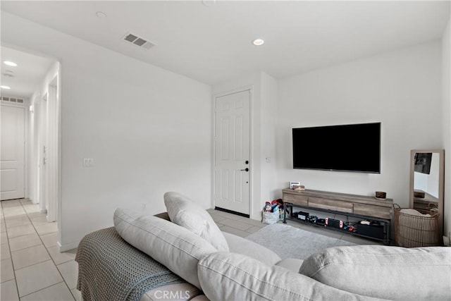 28341 Heather Green Way, Menifee, CA 92584 - living room with light tile patterned floors and recessed lighting