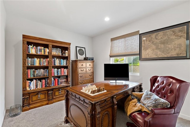 28341 Heather Green Way, Menifee, CA 92584 - carpeted office space featuring recessed lighting