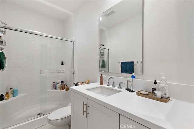 28341 Heather Green Way, Menifee, CA 92584 - bathroom with vanity and a stall shower
