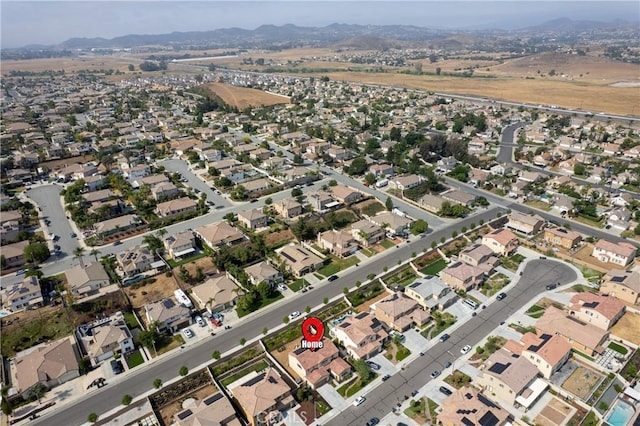 28341 Heather Green Way, Menifee, CA 92584 - aerial view of property's location featuring mountains