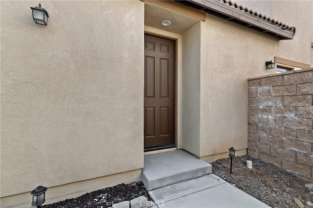 28341 Heather Green Way, Menifee, CA 92584 - entrance to property with stucco siding