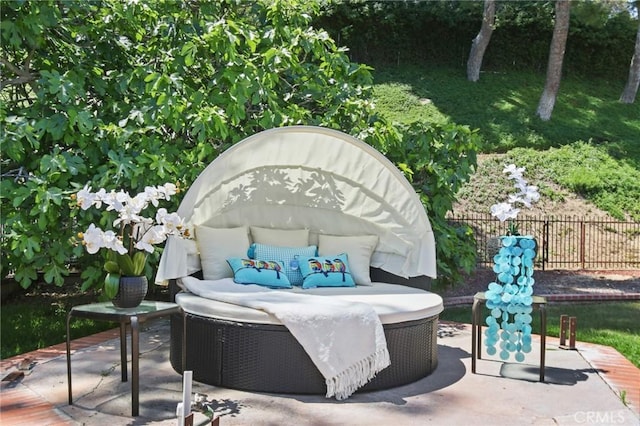 4205 Hermitage Dr, Hacienda Heights, CA 91745 - view of patio featuring outdoor lounge area