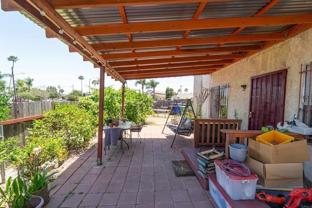 4643 Cherokee Ave, San Diego, CA 92116 - view of patio / terrace featuring outdoor dining area