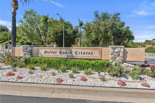 12045 Falcon Crest Way, Porter Ranch, CA 91326 - view of community sign