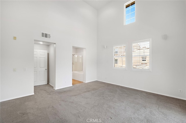 61 Silverado, Irvine, CA 92618 - carpeted empty room with a high ceiling