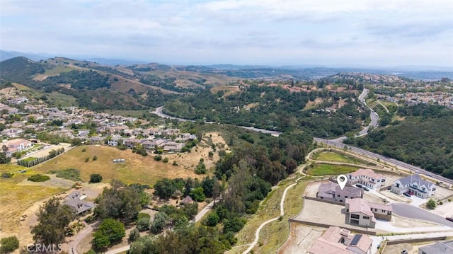 18510 Boulder Blf, Silverado, CA 92676 - aerial view of property's location featuring nearby suburban area
