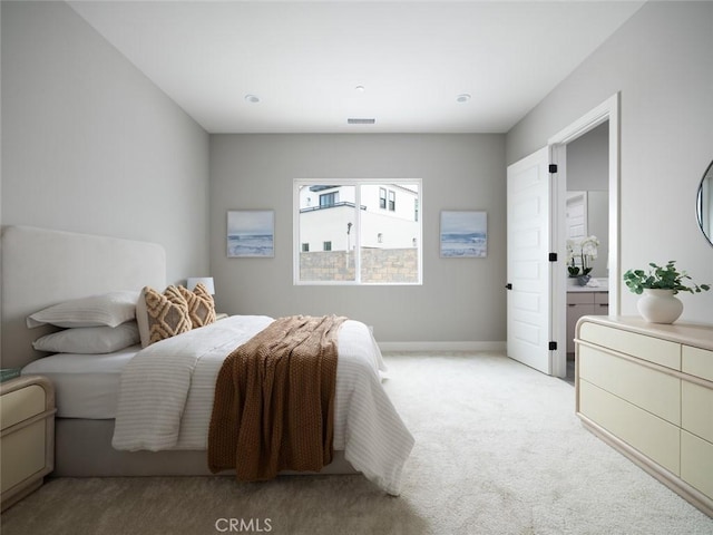 18510 Boulder Blf, Silverado, CA 92676 - bedroom with light colored carpet and baseboards