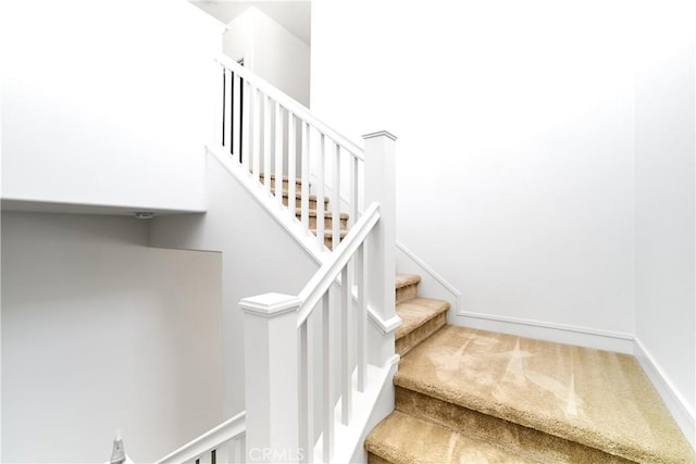 12392 Sandy Ct, Whittier, CA 90602 - staircase featuring carpet floors