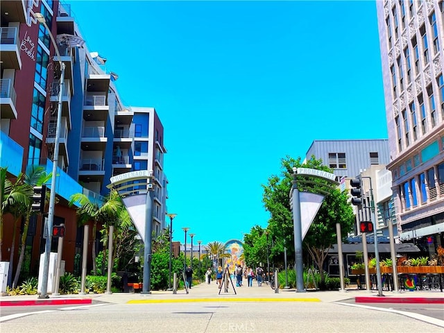 645 Chestnut Ave Unit 202, Long Beach, CA 90802 - view of asphalt road with curbs, sidewalks, and street lights