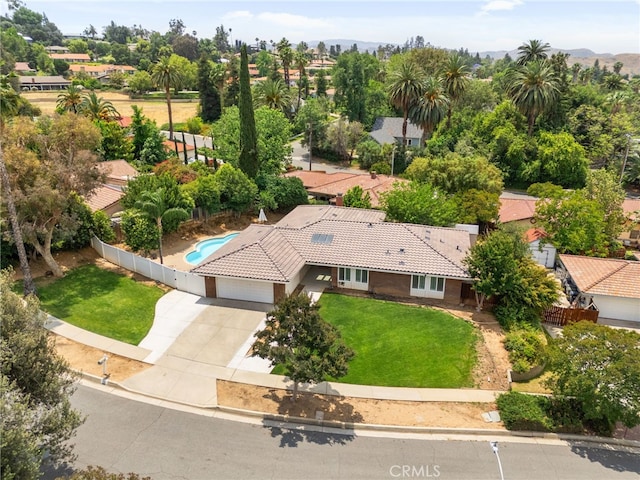 732 Hilary Ln, Redlands, CA 92373 - aerial view of a pool