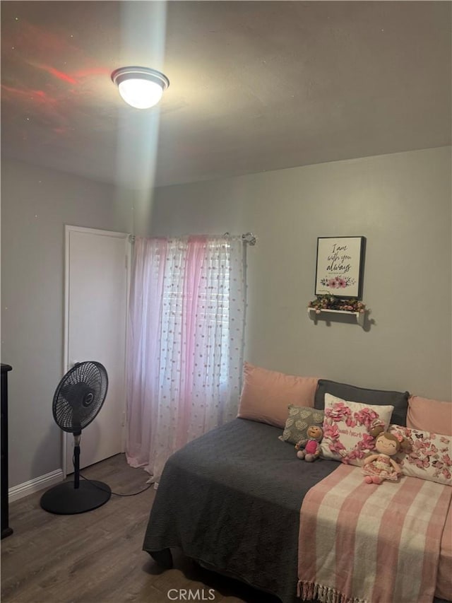 13538 Lukay St, Whittier, CA 90605 - bedroom with wood finished floors and baseboards