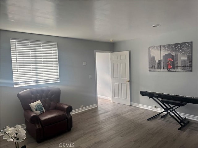 13538 Lukay St, Whittier, CA 90605 - living area with wood finished floors and baseboards