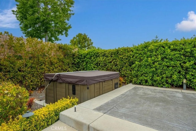 233 Elaine Way, Pismo Beach, CA 93449 - view of patio / terrace with a hot tub