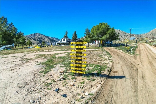 49490 Big Morongo Canyon Rd, Morongo Valley, CA 92256 - view of street with a mountain view