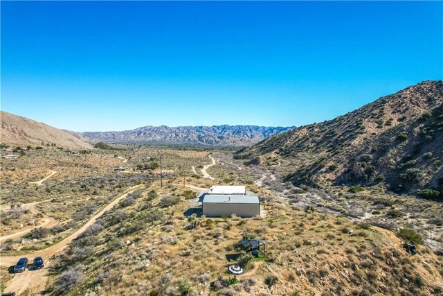 49490 Big Morongo Canyon Rd, Morongo Valley, CA 92256 - mountain view with rural landscape and a desert landscape