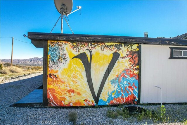 49490 Big Morongo Canyon Rd, Morongo Valley, CA 92256 - exterior view of a mountainous background