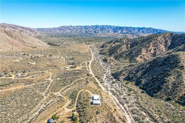 49490 Big Morongo Canyon Rd, Morongo Valley, CA 92256 - overview of rural landscape with mountains