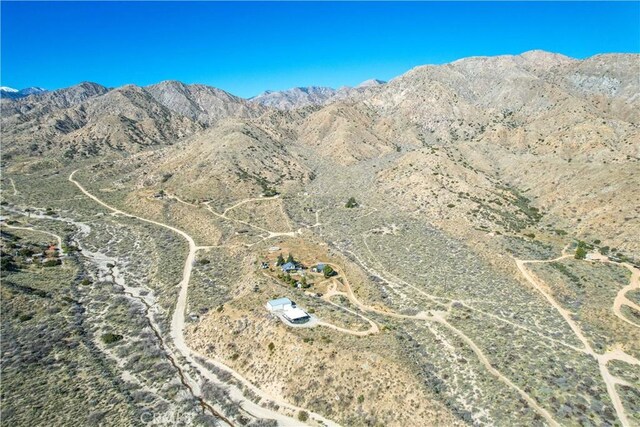 49490 Big Morongo Canyon Rd, Morongo Valley, CA 92256 - view of mountain backdrop with a desert landscape and rural landscape