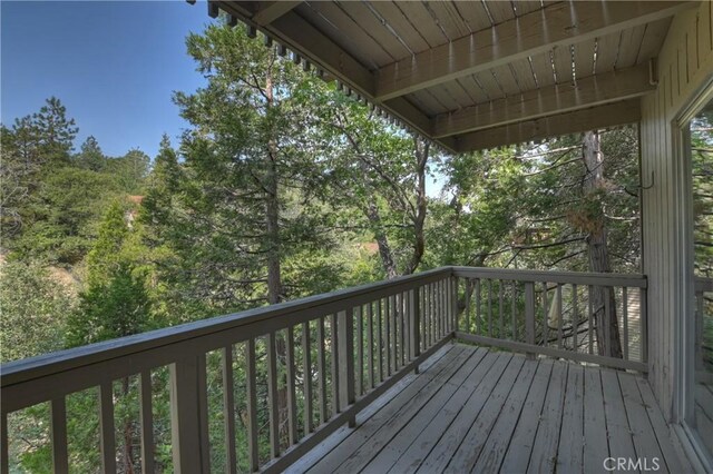 1192 Evergreen Ln, Lake Arrowhead, CA 92352 - view of deck