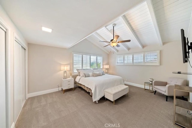 3021 E Hartford Rd, Orange, CA 92869 - bedroom featuring light carpet and ceiling fan