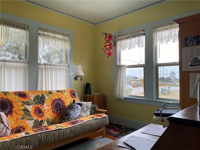 201 Old Creek Rd, Cayucos, CA 93430 - bedroom with multiple windows and baseboards