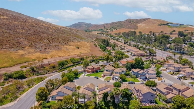 2052 Chenault Pl, Simi Valley, CA 93065 - aerial overview of property's location featuring mountains and nearby suburban area